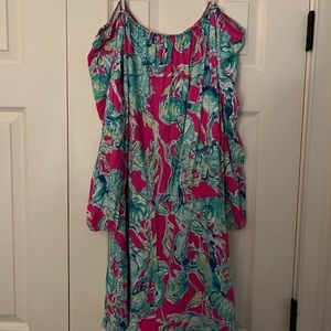 Lilly Pulitzer romper skort-size large.